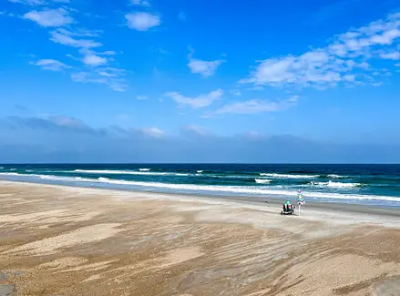 beach with blue waters