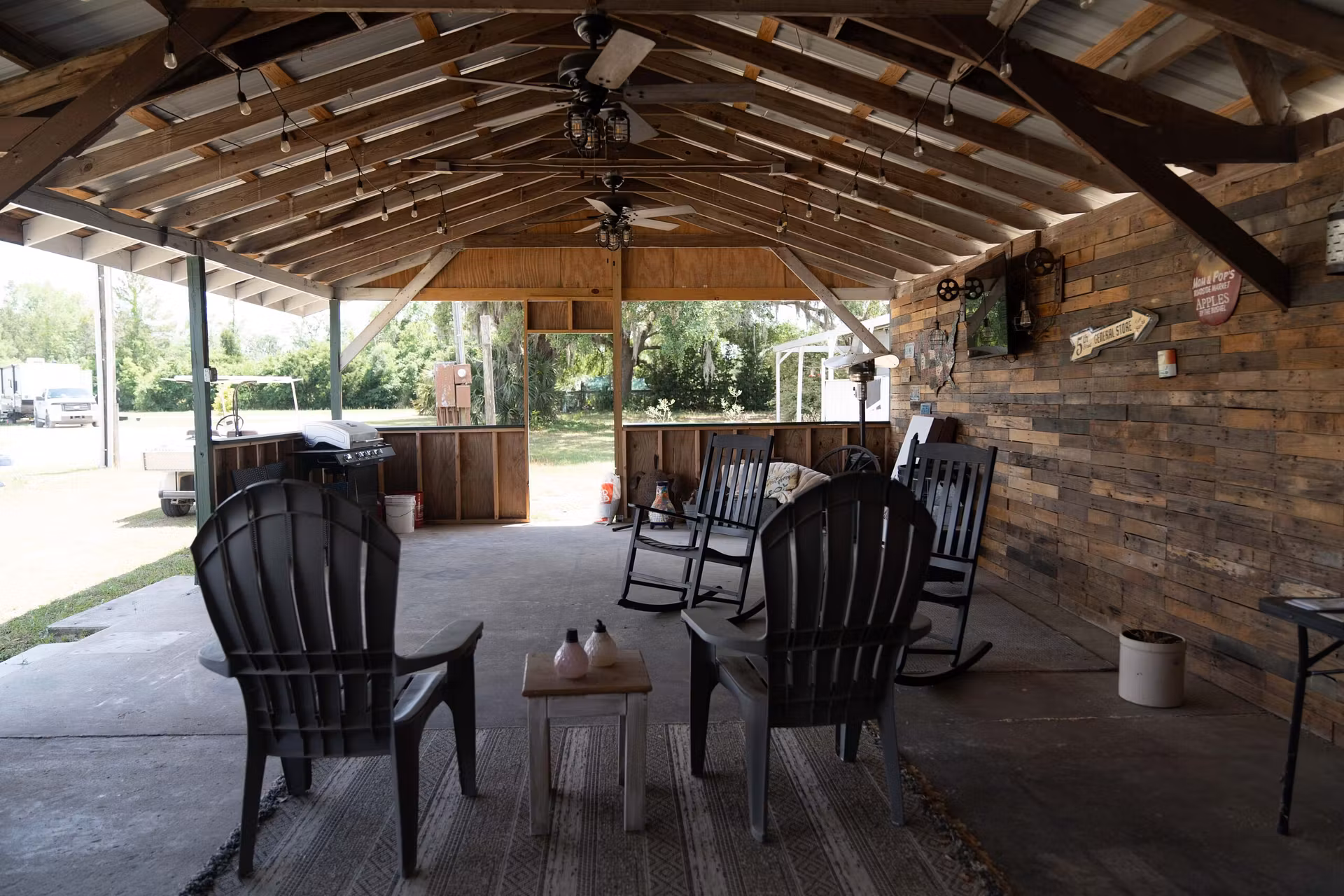 patio area