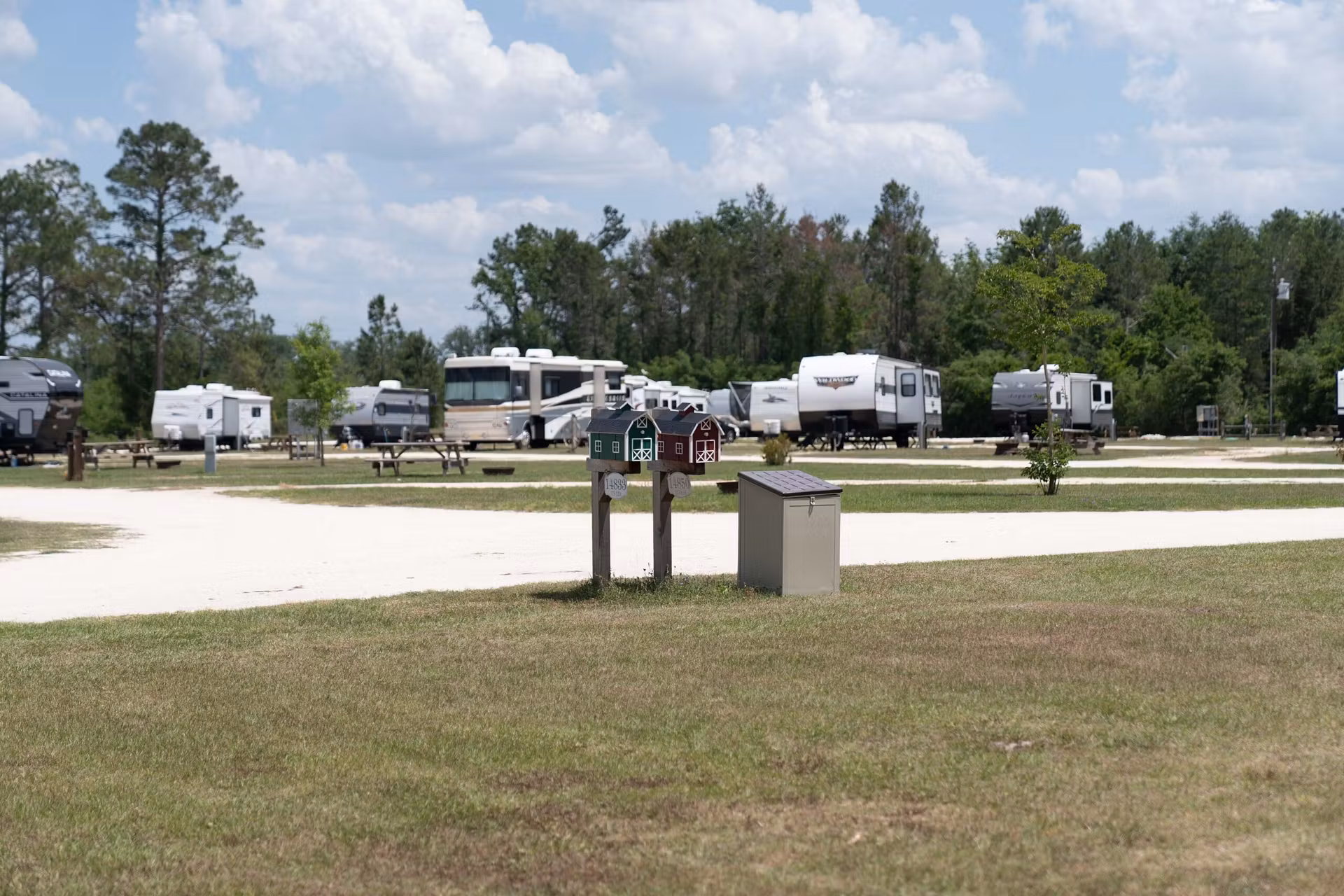 RVs parking ground